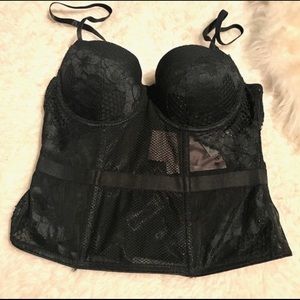 H&M black corset